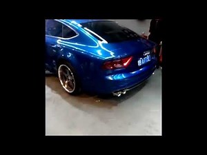 Audi A7 3.0T sound test with Armytrix Cat-Back Performance Valvetronic Exhaust System