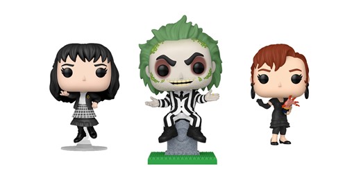 Funko unveils new Beetlejuice Pop! Vinyl figures