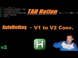 AutoHotkey V2- Convert V1 Scripts to V2 Scripts In Seconds. (Game Changer)