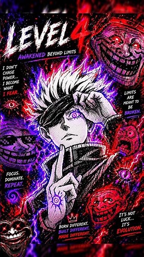 🔥GOJO SATORU 🔥💯💀👿❤️7 #different style