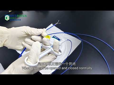 Disposable hemoclip for endoscopy