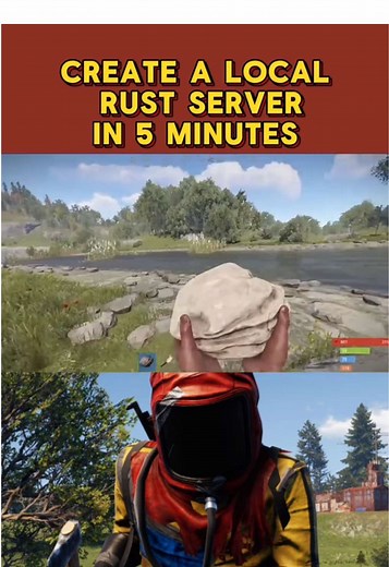 Set up your own Rust server like a pro. Full tutorial posted — check YouTube for the full guide 👾🔫 #RustServer #GamingSetup #GameDev #RustTutorial#CapCut