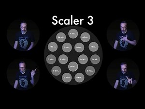 A Guitarist Making Music With Scaler 3