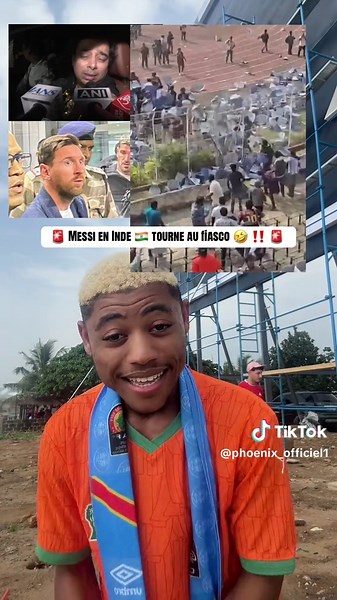 Messi en Inde tourne au fiasco #india #indian #messi #indiatour #sportsontiktok