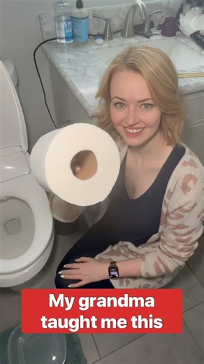 My granma taught me this insane TP hack! #reels #fblifestyle #hack | Hack 'n' Giggle