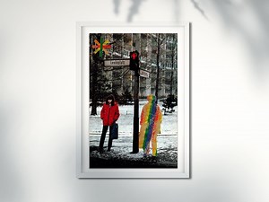 Collage Art - Printable Collage Work - Colors - Etsy