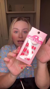 These @oliveandjune nails in style Flamingo from @target are the perfect shade🌺✨🦩💅🏼#oliveandjune #target #nails #Summer #summervibes #cute #MomsofTikTok #fyp | Tess Walker