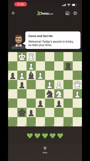 Solving daily puzzle 29-08-26 #chess