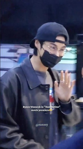 Byeon Woo Seok supporting Gong Seungyeon and Choi Woosik’s new movie at the Number One VIP premiere!