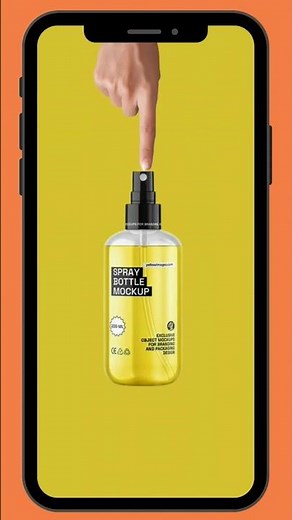 Creating a Spray animation in Canva