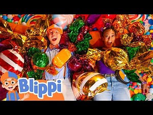 Party Like It's Halloween 🍬 | Blippi Songs 🎶| Educational Songs For Kids