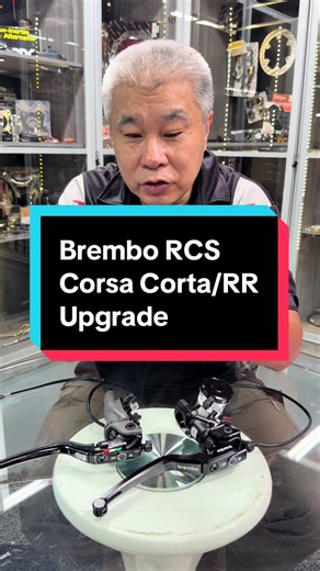 Brembo RCS Corsa Corta / RR upgrade 👑🏍️ Motoworld is the official upgrade partner for Brembo Motorcycle products in Singapore 🇸🇬 #brembo #brakes #motoworldsg #sgbikers