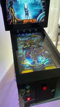 Virtual Pinball Cabinet Tron-Theme