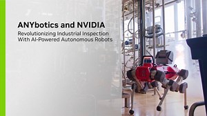 5K views · 79 reactions | NVIDIA Inception member ANYbotics is leveraging AI-powered autonomous robots to transform industrial inspections. These robots navigate complex spaces, capturing vital data to enhance efficiency, safety, and facility productivity. ▶️ https://youtu.be/7RqD70F1gdo | NVIDIA | Facebook