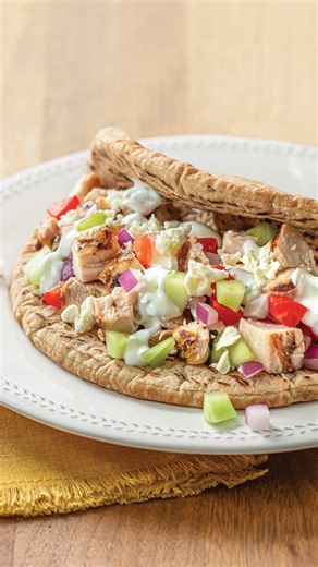 12K views · 110 reactions | Grilled Lemon Garlic Chicken + Pita Bread...