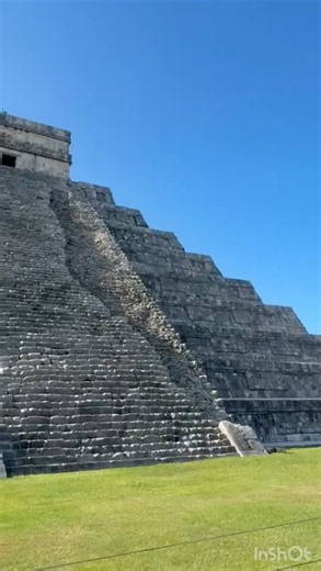 🗻The Mayan Temple Of Kukulcan At Chichen Itza Mexico,One,The Wonders Of The World#KukulcanTemple 🙏