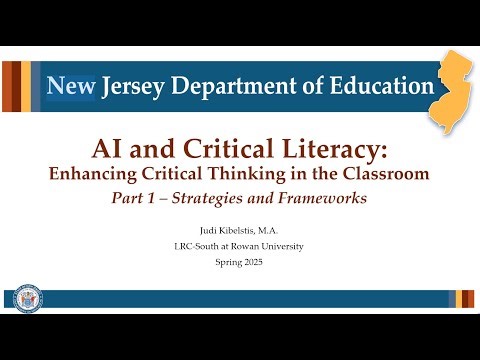 AI & Critical Literacy: Enhancing Critical Thinking in the Classroom - Strategies and Frameworks
