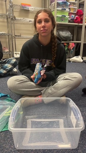 Had to make a candy salad to enjoy while we travel to Atlanta for the WGI Power Regional this weekend! 👽🚀💜#wgi #atlanta #winterguard #cvhs #fyp #powerregional #candysalad