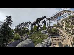 Timber POV - Wooden Tilt Coaster - NoLimits 2 Roller Coaster Simulation