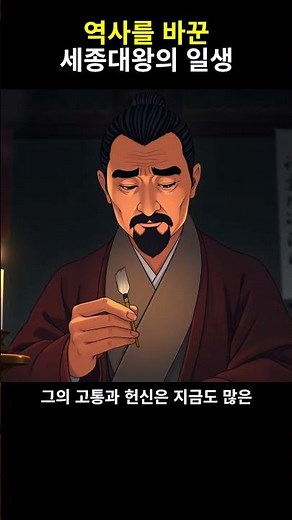 세종대왕의 일생 - 위대한 업적들, 그리고 그 뒤의 고통 #리더십 #역사 #이순신