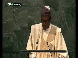 PRESIDENT BUHARI'S ADDRESS TO THE UNITED NATIONS