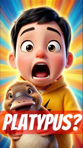 🦆 The Platypus: Nature’s Strangest and Most Unique Mammal #shorts #facts #viralshorts