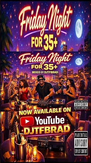 Friday Night for 35+ Hip Hop & R&B Mix, Grown Folks Party Vibes, Old School Throwbacks, DJTFBRAD