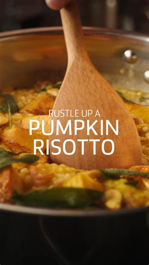 Cook, strap on your apron and rustle up a creamy Pumpkin risotto. Crush expectations with new Lurpak ® Plant Based. | Lurpak
