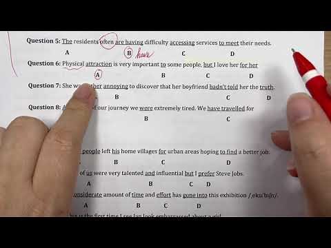 Chiến thuật làm dạng bài PHÁT HIỆN LỖI SAI