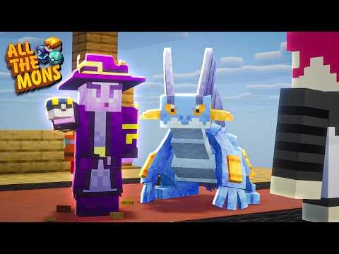"All The Battles" - AllTheMons Modded Minecraft (#10)