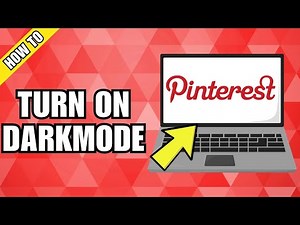 How To Turn On Dark Mode On Pinterest Desktop
