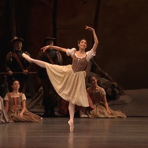 182 years of ghostly goings-on 👻 Much-loved ballet Giselle had its premiere on this day in 1841. Here's a snippet of The Royal Ballet's 2021 performance featuring Yasmine Naghdi. You can find this along with the 2016 version on ROH stream ▶️ https://bit.ly/3SZn5BR | Royal Ballet And Opera