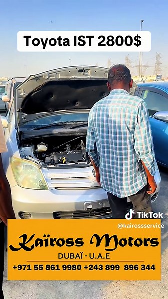 Ventes de Toyota IST à Dubaï - Offres Immanquables