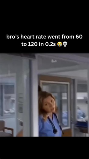 @justviralsttuf on Instagram: "- The post features a clip from Scrubs Season 1, Episode 7 (“My Two Dads”), where nurse Carla Espinosa flirts with intern J.D., causing his heart monitor to jump from 60 to 120 bpm in seconds, emphasizing instant attraction humor. - Uploaded December 13, 2025, by @TheDogeVampire, the video drew 122,000 likes and 7 million views, with replies praising the nurse’s charm and joking about ideal medical care. - The author later clarifies in a reply that the scene from 2