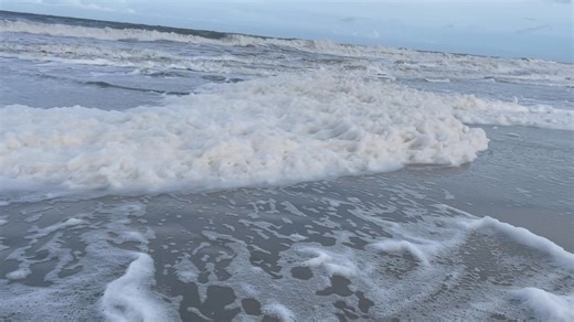 #Chantal is kicking up some serious foam along the Grand Strand. | Frank Johnson