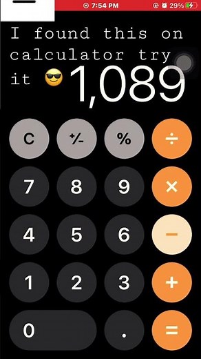 33 x 33 - 33 + 33 divided by 0