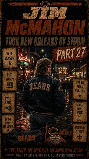 Jim McMahon Super Bowl 1985: How He Took New Orleans by Storm