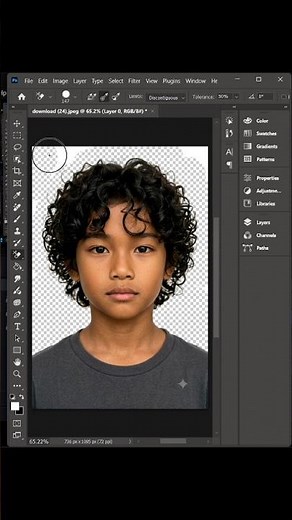 Easy way to remove Hair Background in Photoshop Tutorial