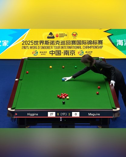 One of life's guarantees: John Higgins making doubles 🤷‍♀️ #InternationalChampionship | WST