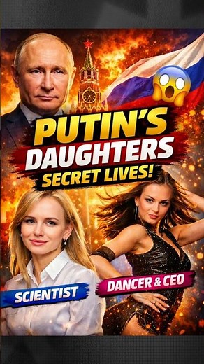 How Many Daughters Does Putin Have? 🤯 #putin #russia #viral