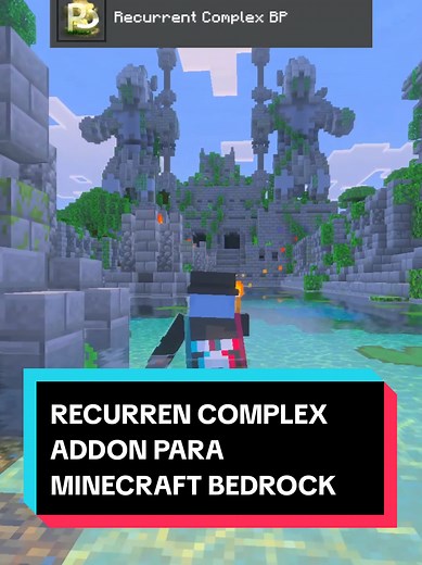 PARTE 157 | addons para minecraft bedrock pt157 RECURRENT COMPLEX Te presento Recurrent Complex, un addon que añadirá increíbles estructuras a Minecraft Bedrock, como templos en la jungla, pirámides en el desierto y muchos nuevos lugares con loot para explorar en nuestro mundo. #Minecraft #minecraftbedrock #minecraftaddon #addon #addonsparaminecraftpe