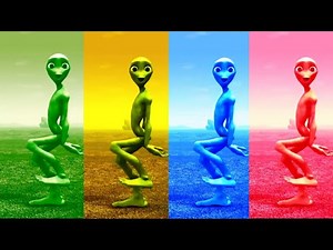 Alien Dance Party 2025 Epic Color Show Begins! 💥💃👽