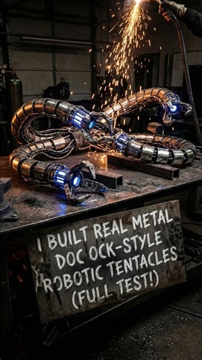 LabRack Projects on Instagram: "Building Real Mechanical Tentacle Arms (They Actually Work!) #engineering #robotics #mechanicalbuild #gadgets #inventions diyengineer techcreator makercommunity reelsviral reelsindia"