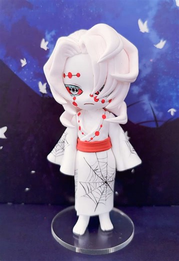 Chibi Rui: The Master of Spider Webs in Demon Slayer!