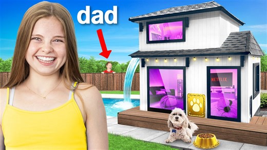 I built a dream dog house! 🏠🐶