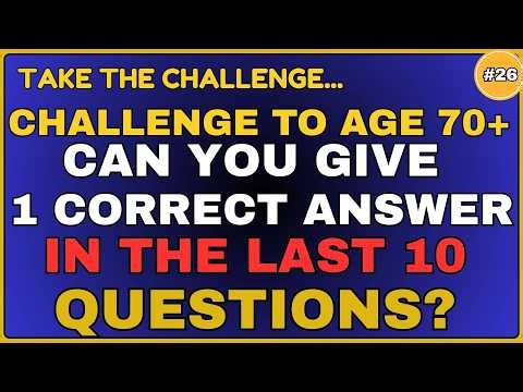 YOUR MEMORY IS AMAZINGLY IMPRESSIVE IF YOU CAN SCORE ABOVE 15! || 40 QUESTIONS #generalknowledge