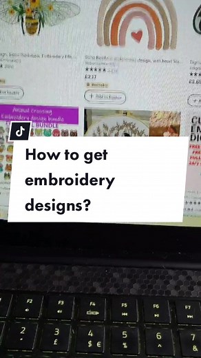 How to get embroidery designs? #embroiderytips #embroiderydigitizing #embroideryshop #smallbiztips