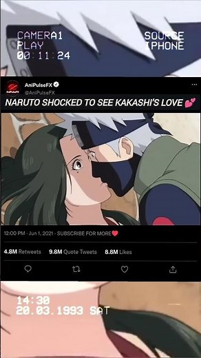 😳 Naruto Shocked to See Kakashi’s Love! 😂🔥 | Funny Scene