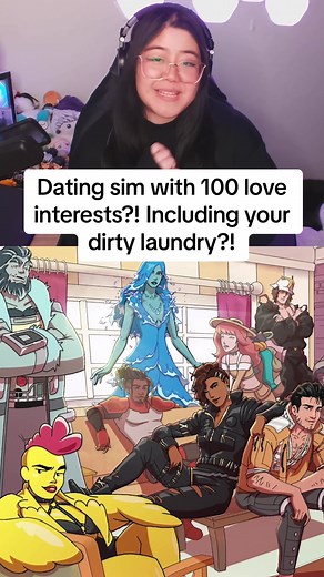 Date Everything: A Unique Dating Sim Game with 100 Love Interests