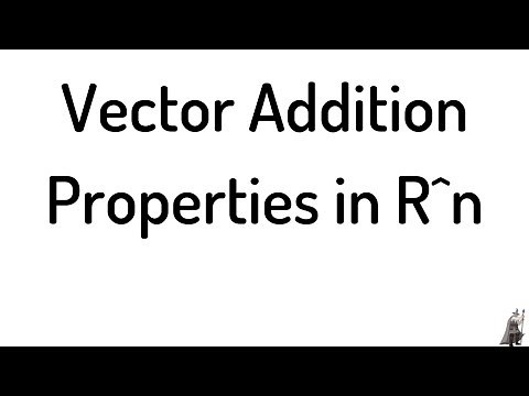 Vector Addition Properties: Closure, Commutativity, Associativity, Additive Identity and Inverse